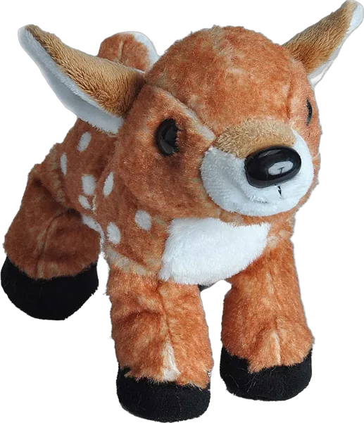 The Bambi plush fawn, the contest prize