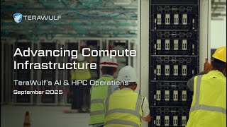 Advancing Compute Infrastructure | TeraWulf’s AI & HPC Operations