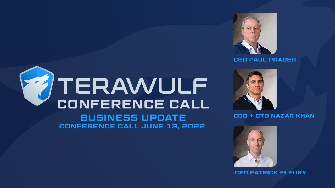TeraWulf - Business Update Conference Call - June 13th, 2022