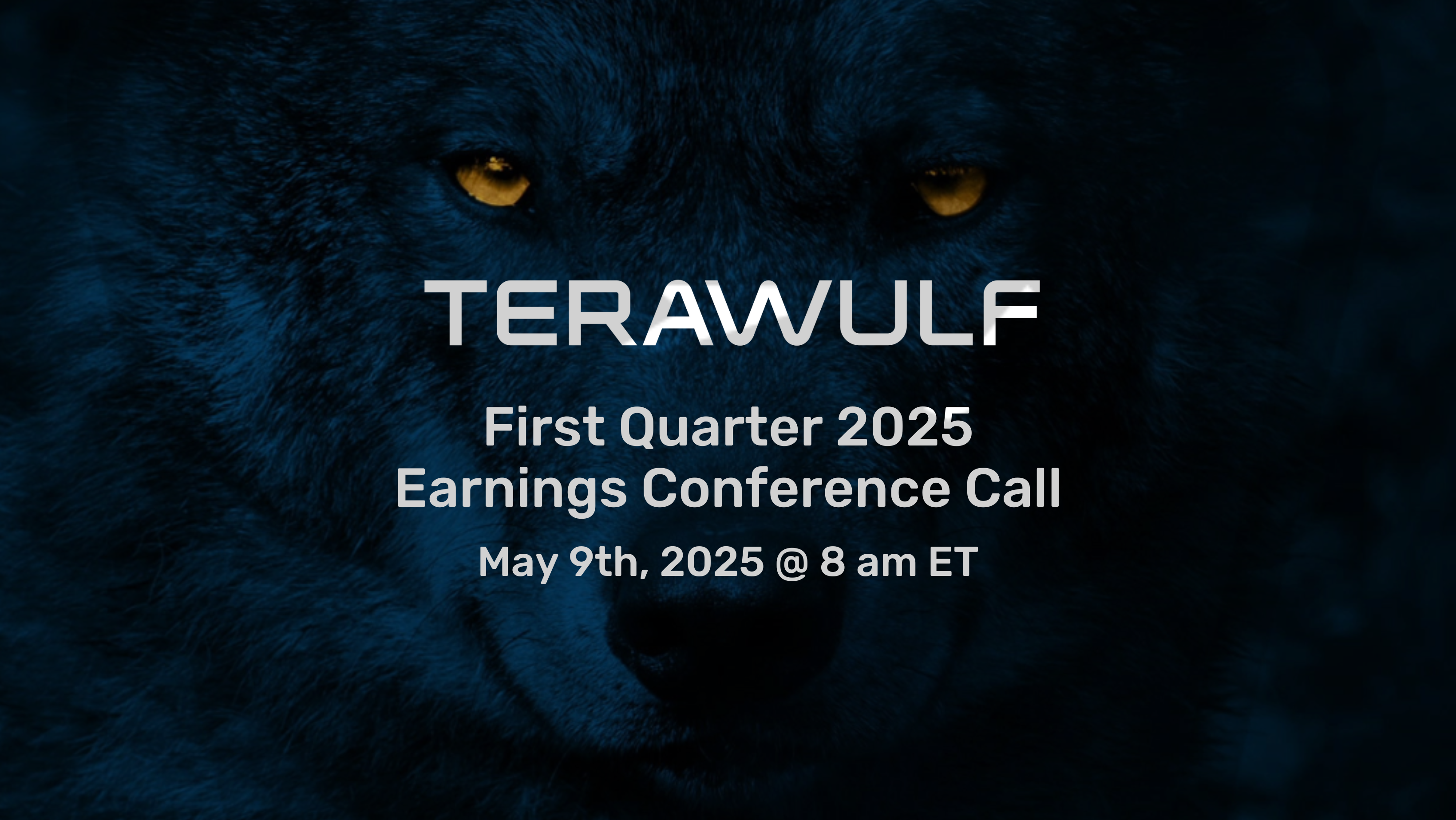 TeraWulf First Quarter 2025 Earnings Conference Call