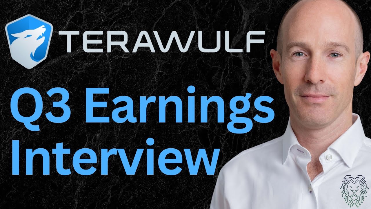 TeraWulf Q3 Earnings Interview | Nautilus Sale, Lake Mariner, Self Mining & HPC | TeraWulf | WULF