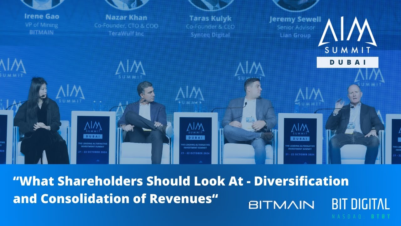 What Shareholders Should Look At - Diversification and Consolidation of Revenues | AIM Summit