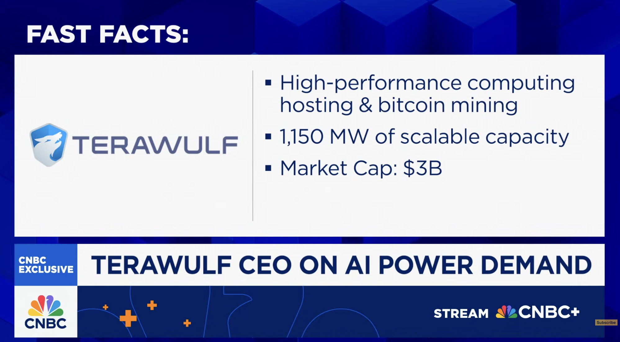 Terawulf CEO on Google investment: Building one of the largest data center campuses in the U.S.