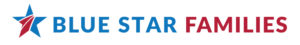 Blue Star Families logo with a blue and red star and text in blue and red.