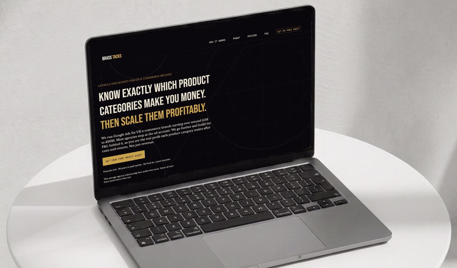 Webflow website design for Google Ads agency - custom marketing agency website by web developer Worthing, West Sussex