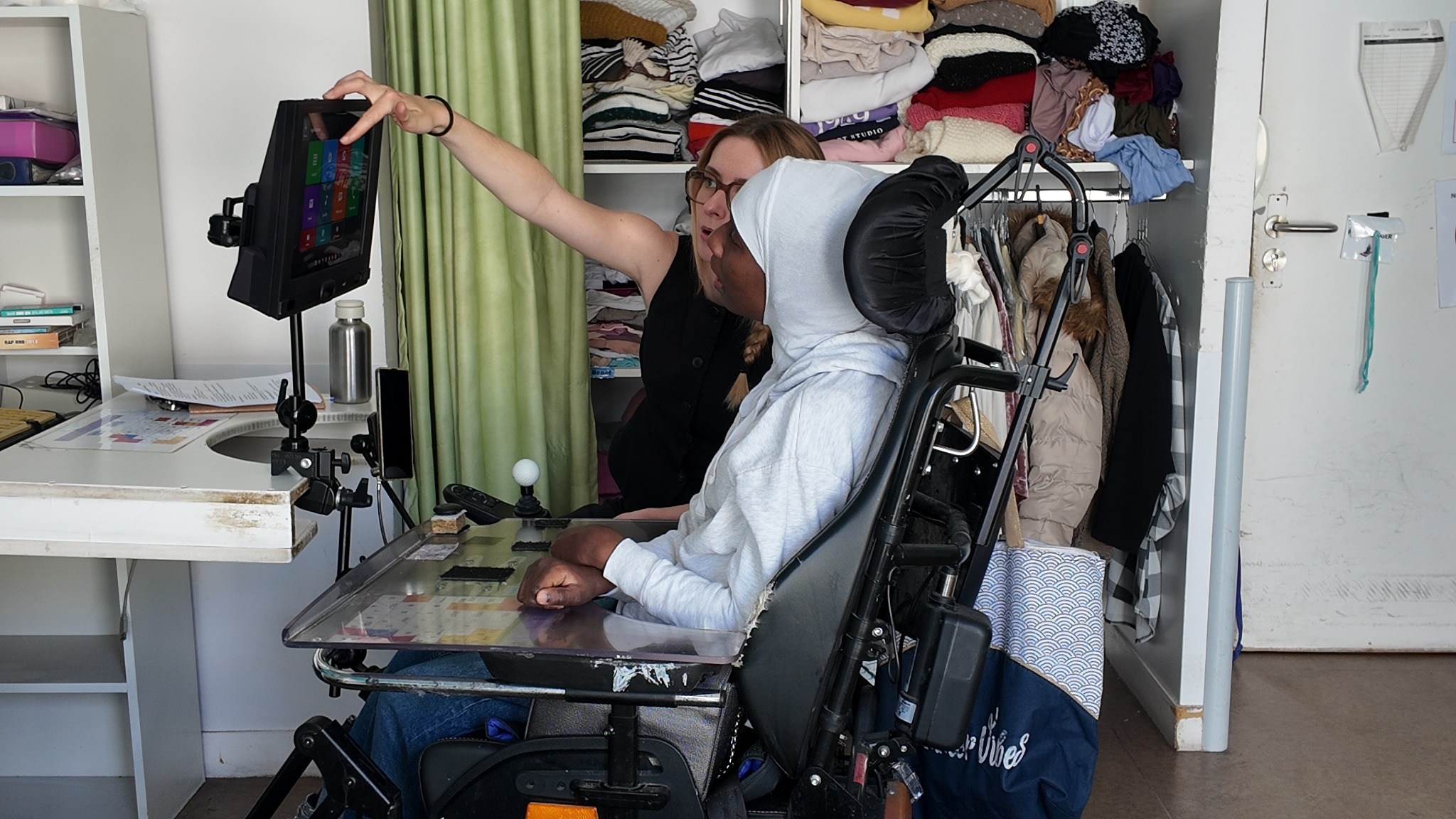 test avec binta sur l'utilisation de la caa en oculaire