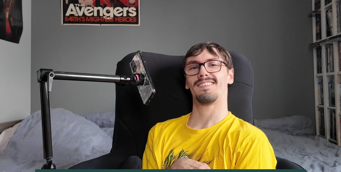 Léandre dans sa chambre