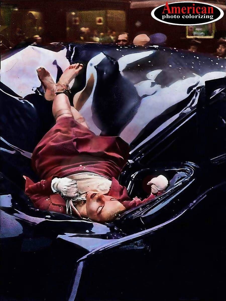 A Colorized Picture of Evelyn McHale