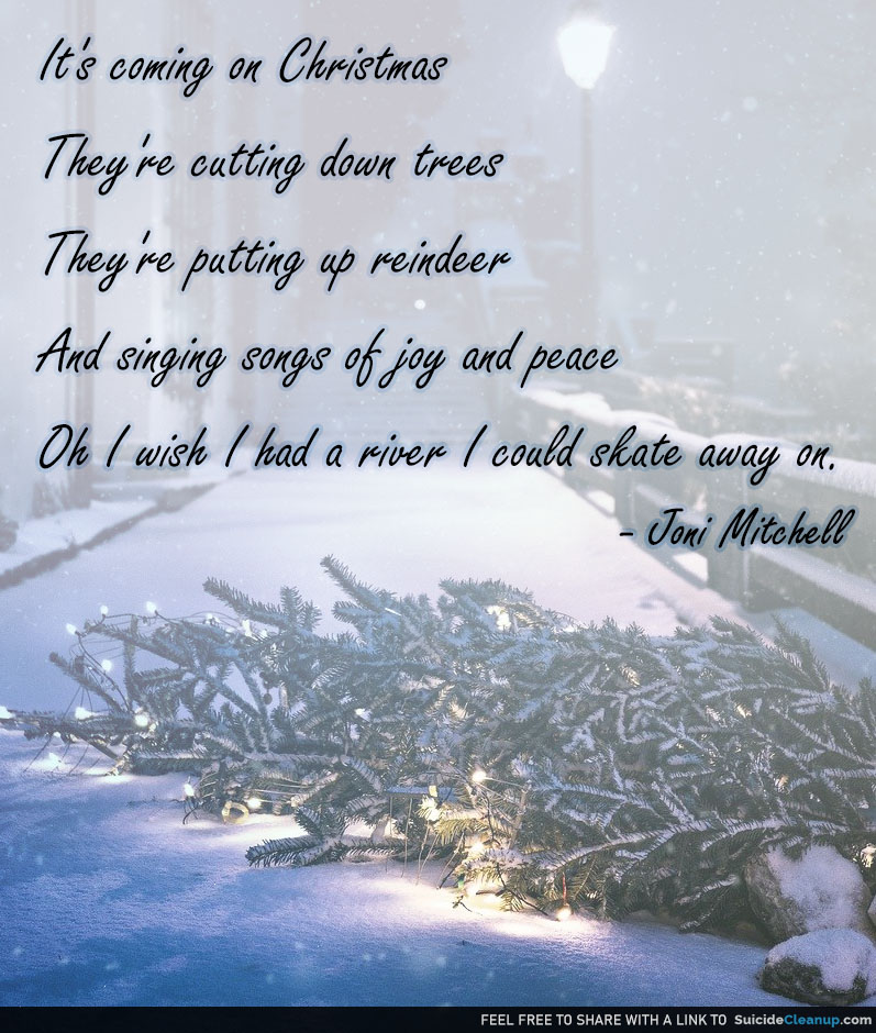 loss at christmas time quote