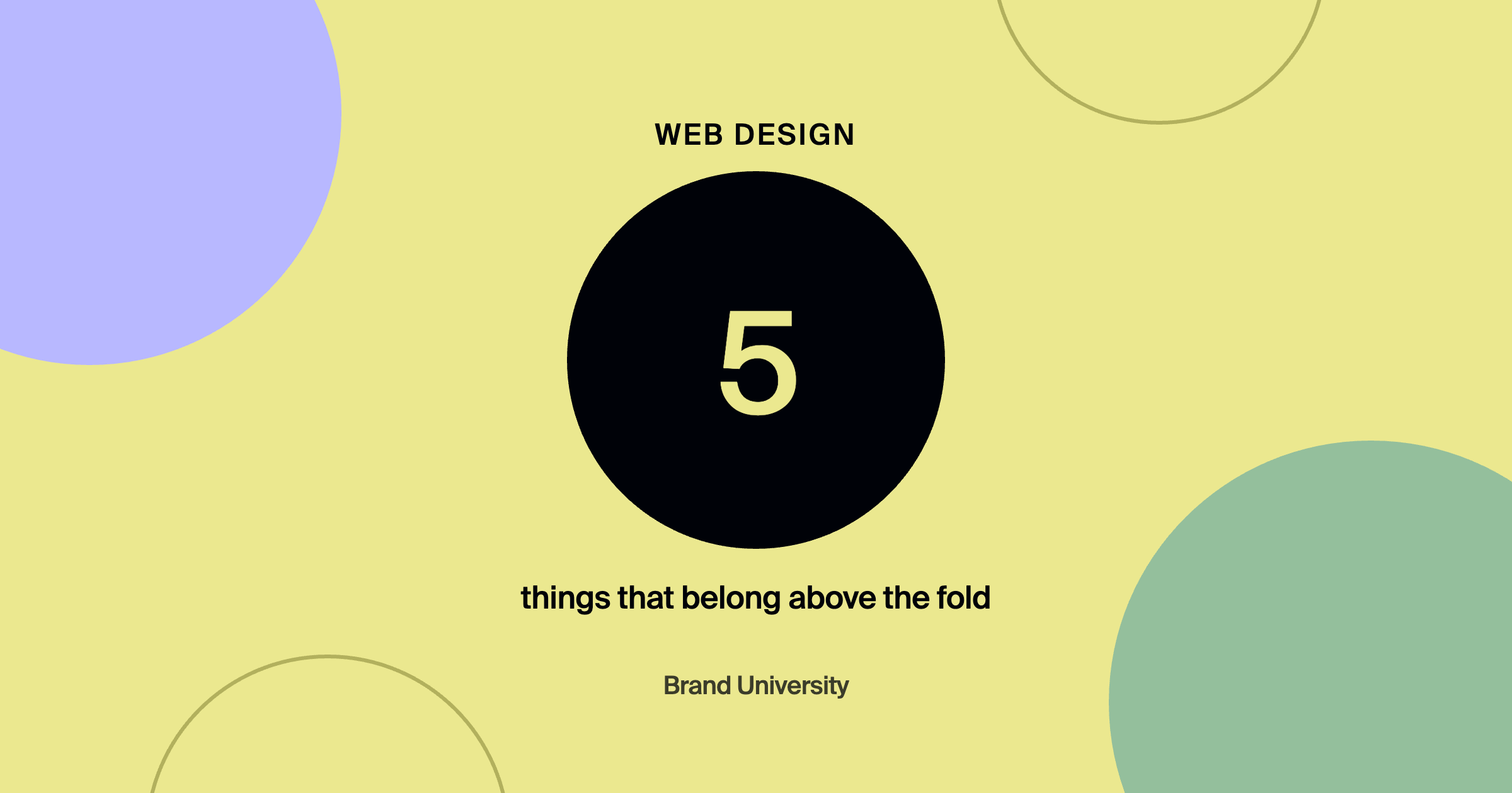 Landing Pages That Convert Before You Scroll: 5 things that belong above the fold