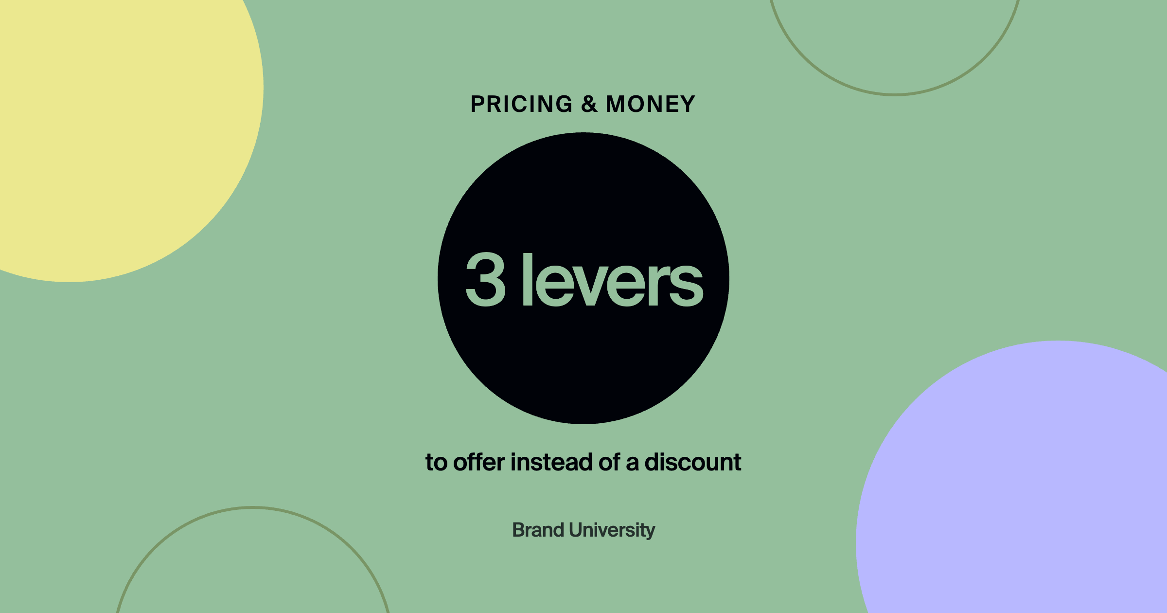 The Discount Trap: Why Cutting Your Price Never Wins the Deal: 3 levers to offer instead of a discount