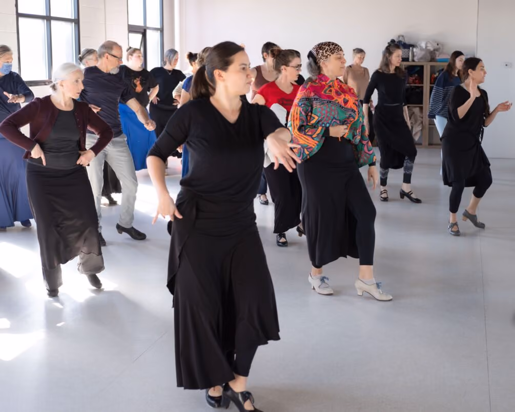Community Masterclass with Rafaela Carrasco at West Coast Academy of Performing Arts. Photo: Dayna Szyndrowski
