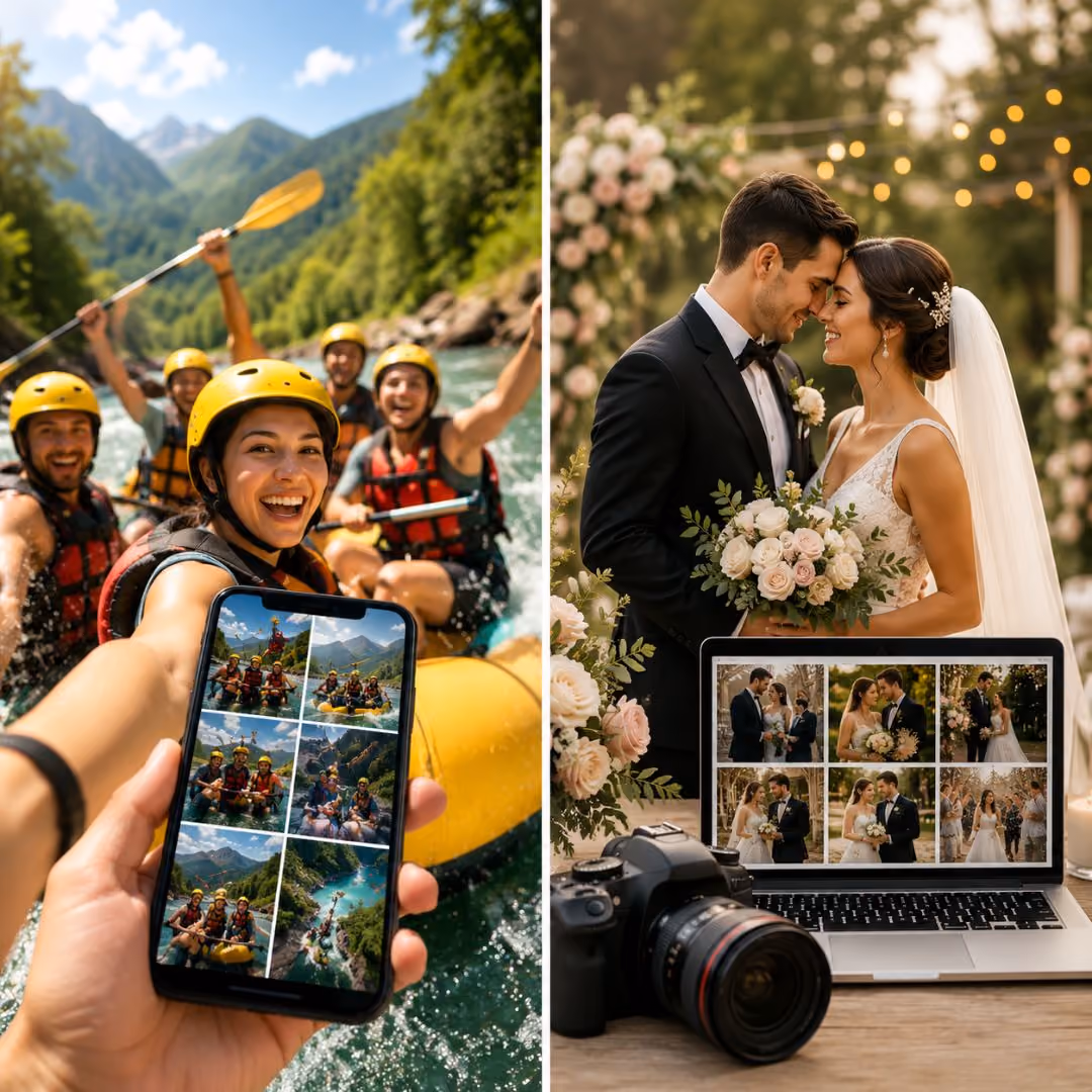 Photography Gallery or Tour Guest Workflow