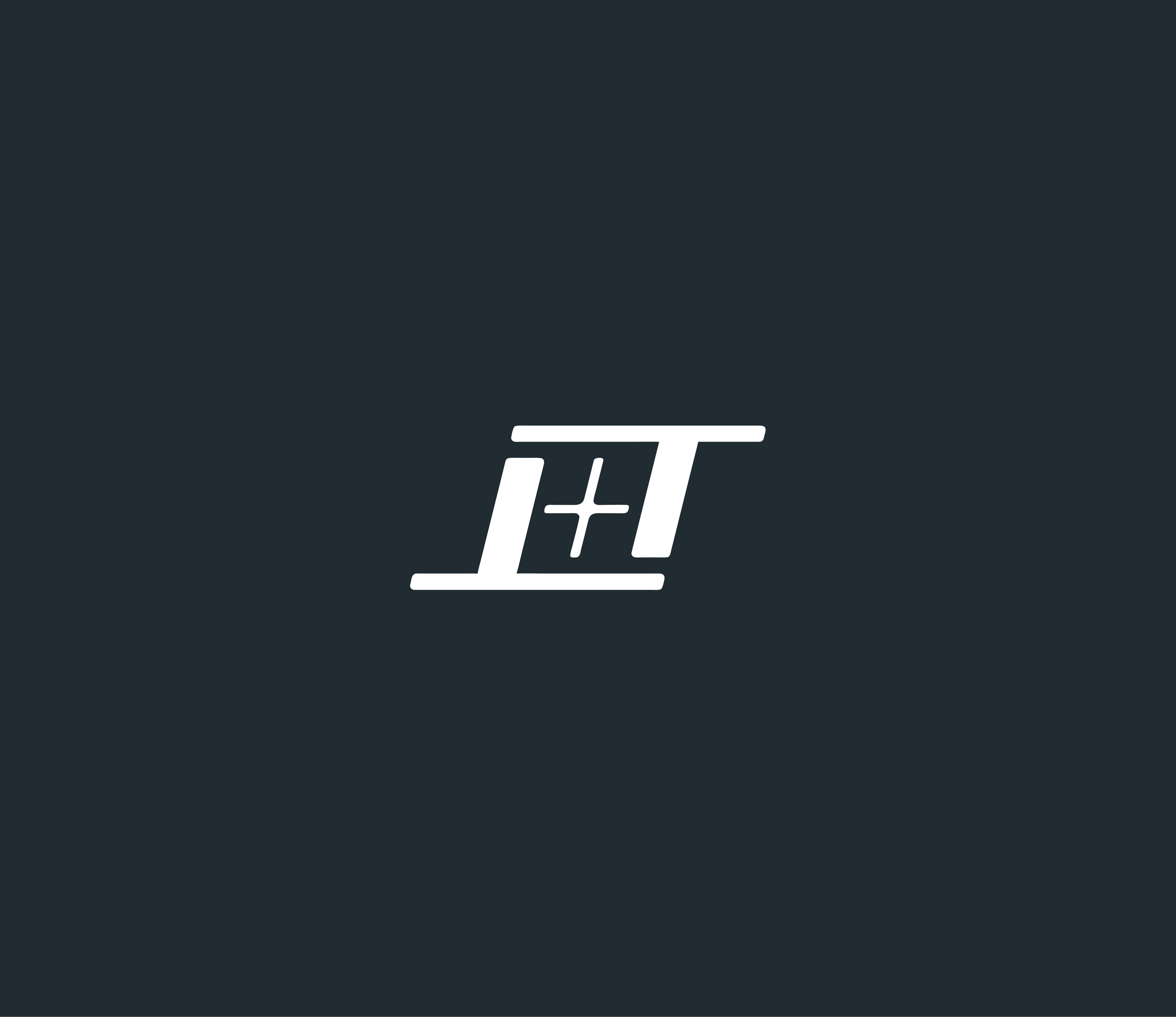 Longshot Space light brandmark logo on dark background