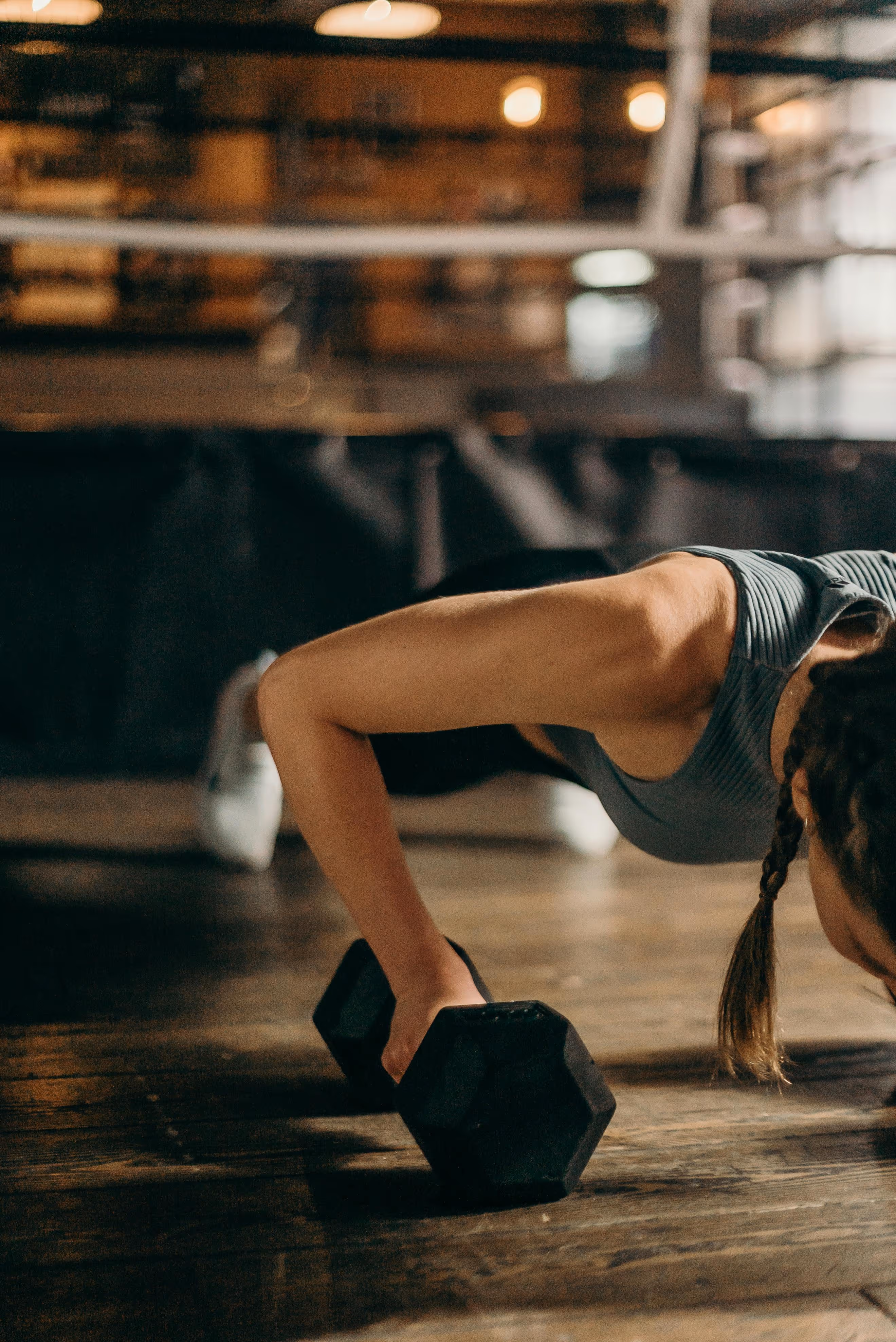 Fitness center stock image