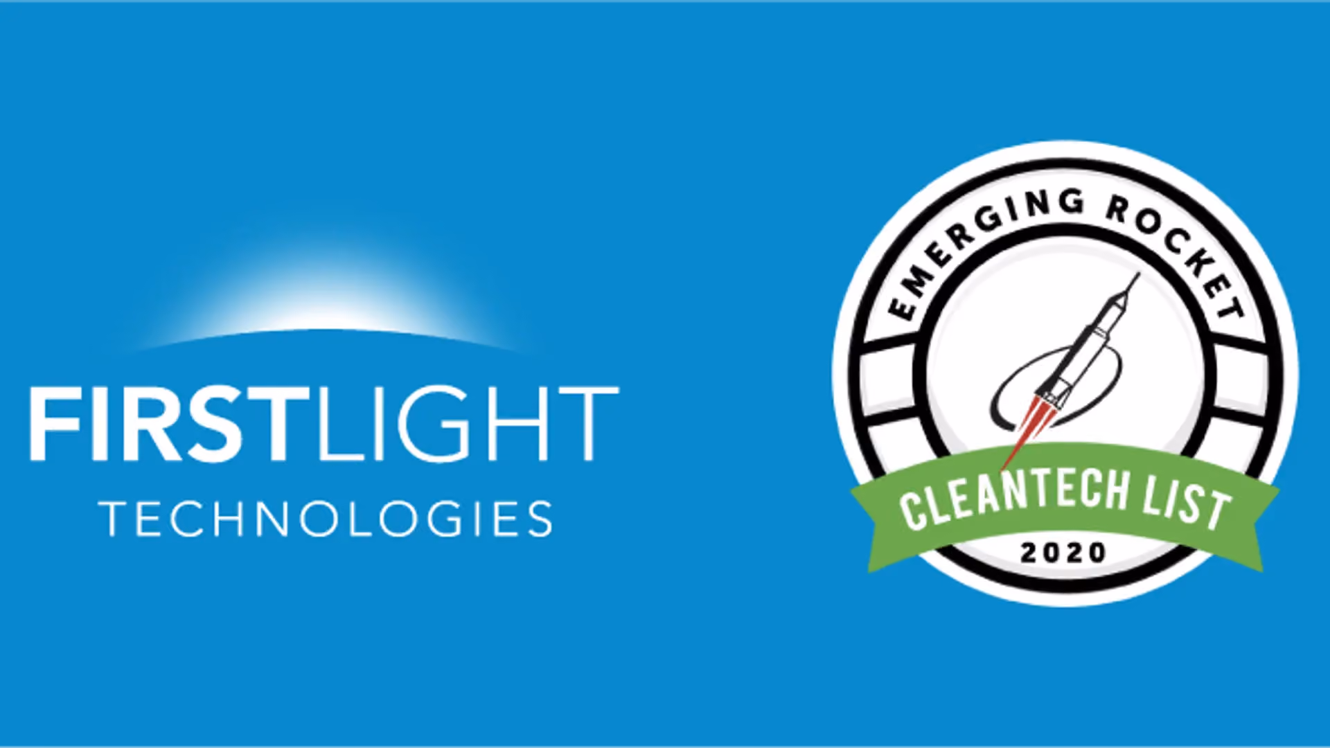 First Light Technologies Ready to Rocket Cleantech award 5th year