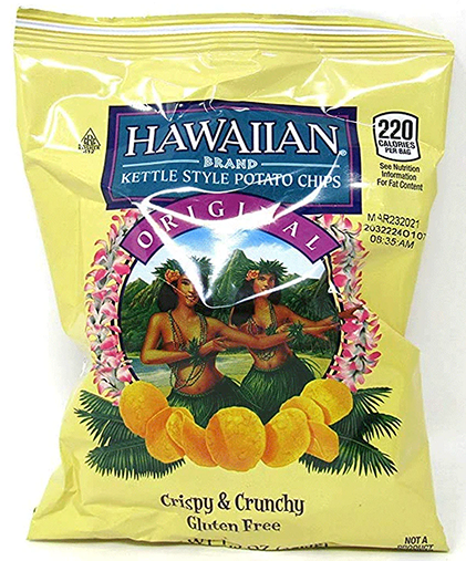 Hawaiian Chips – Sweet and salty kettle-style chips