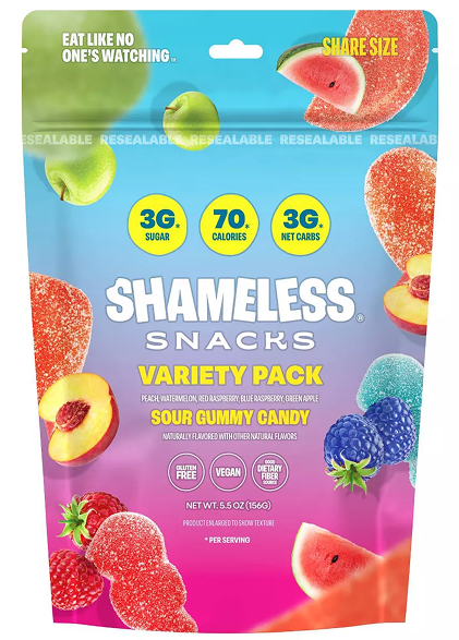 Shameless Gummies – Low-sugar gummies with better ingredients