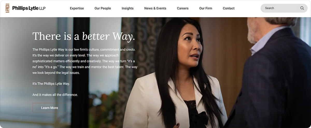 Phillips Lytle Homepage