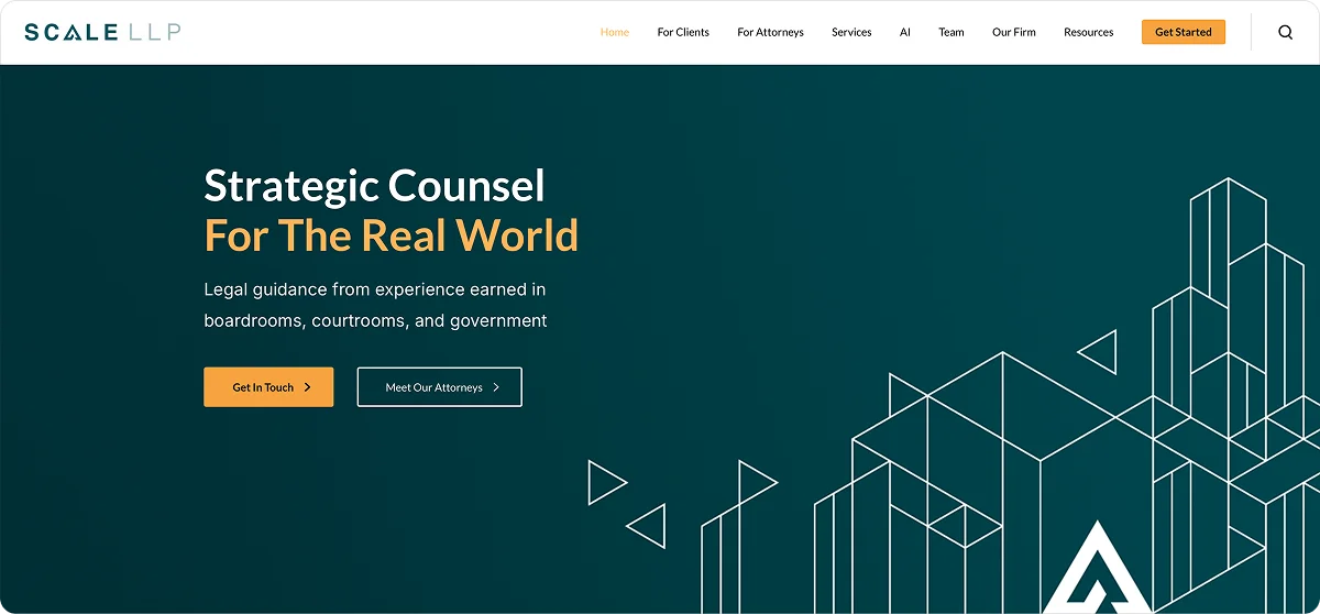 Scale LLP homepage
