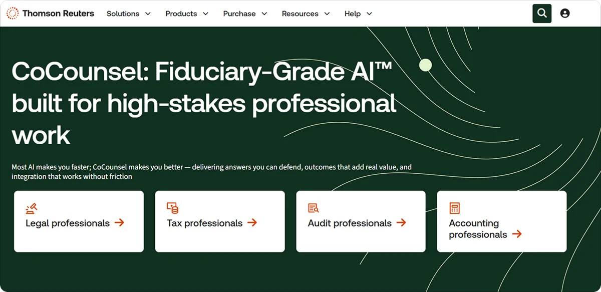 Thomson Reuters Homepage