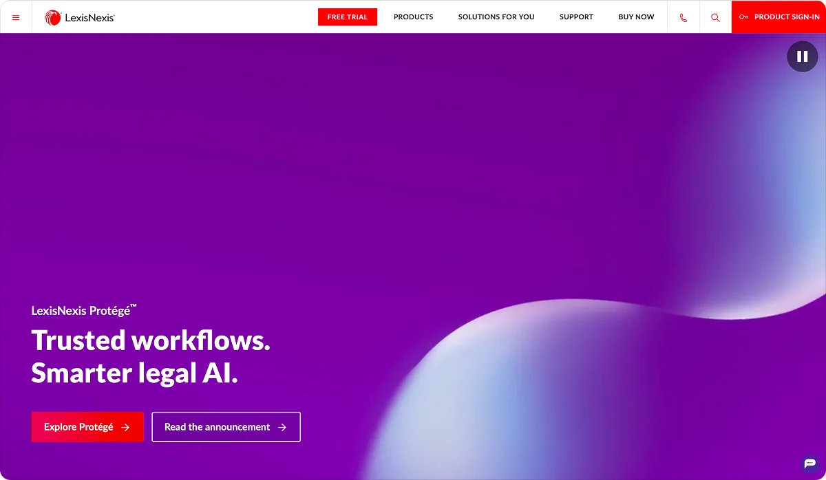 LexisNexis Homepage