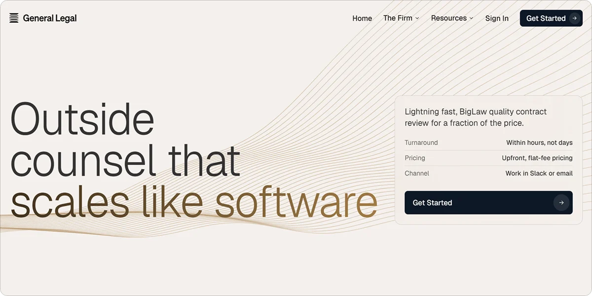 General Legal Homepage