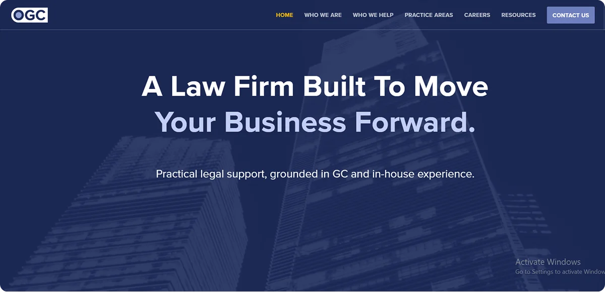 OGC homepage