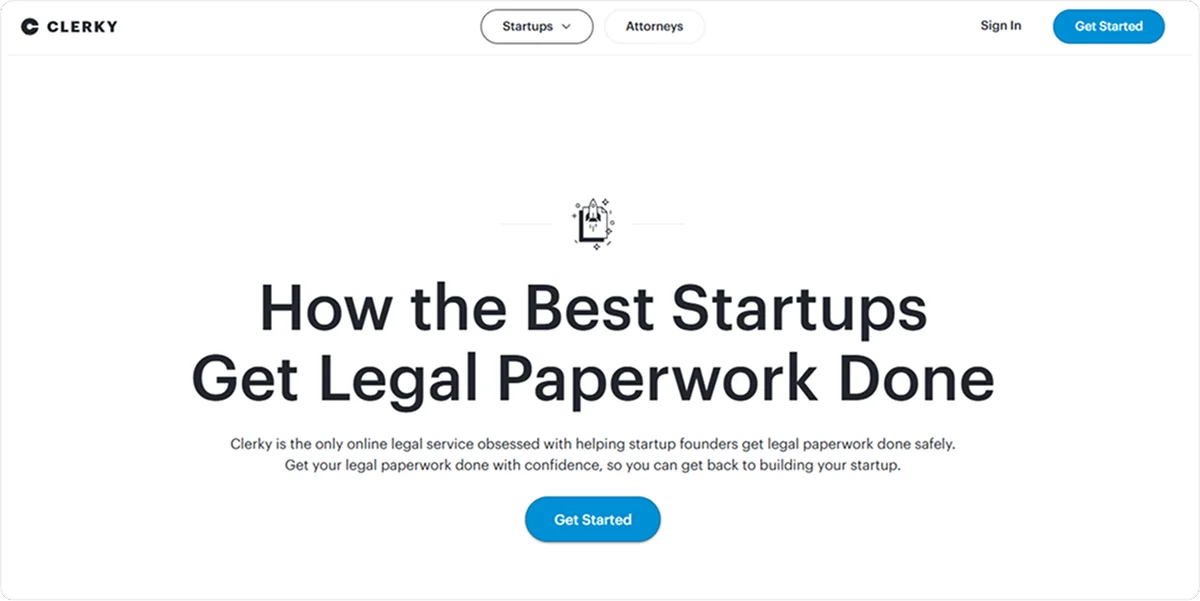 Clerky Homepage