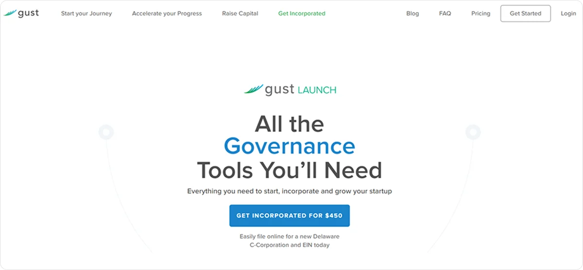 Gust Homepage