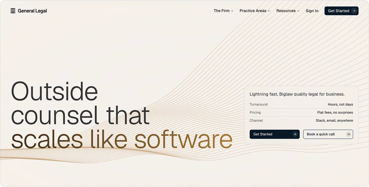 General Legal Homepage