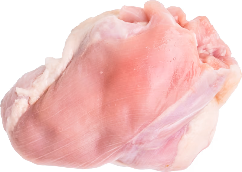 raw chicken thigh