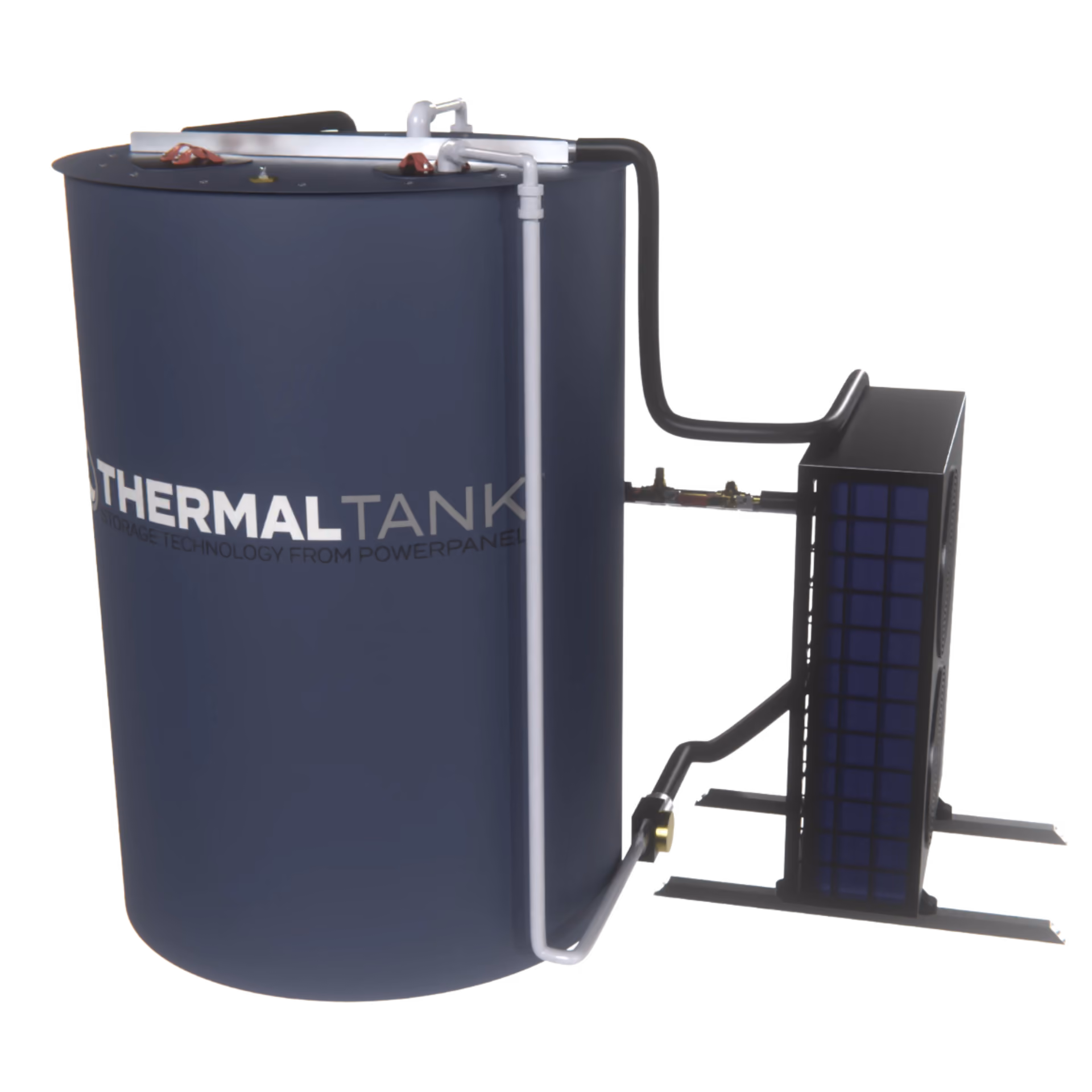 Thermal Tank with a heat pump.