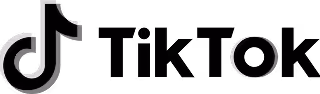TikTok logo next to the Vimeo logo on a white background.
