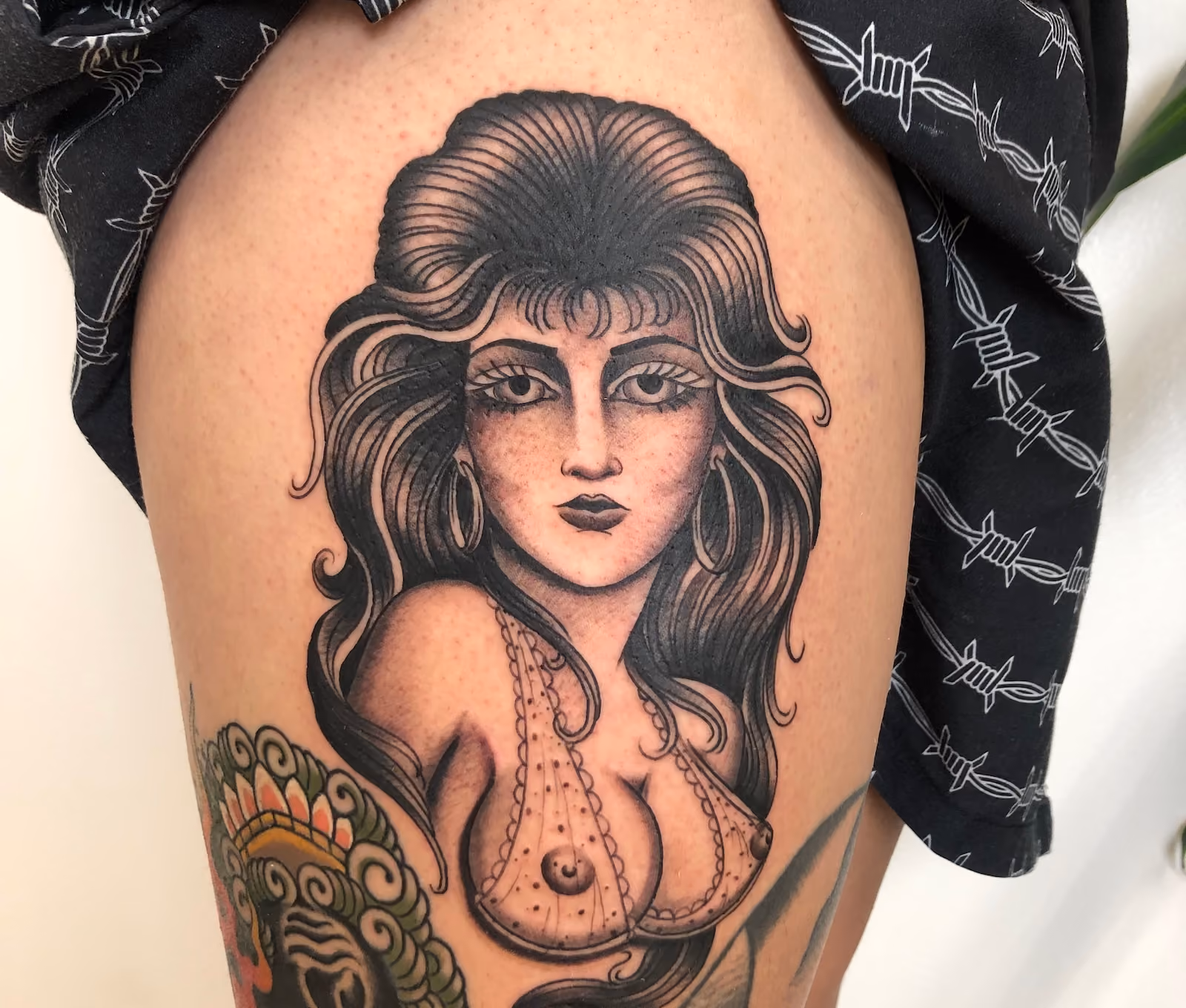 Tattoo portfolio work by Mike McAskill – custom design, Riverside CA