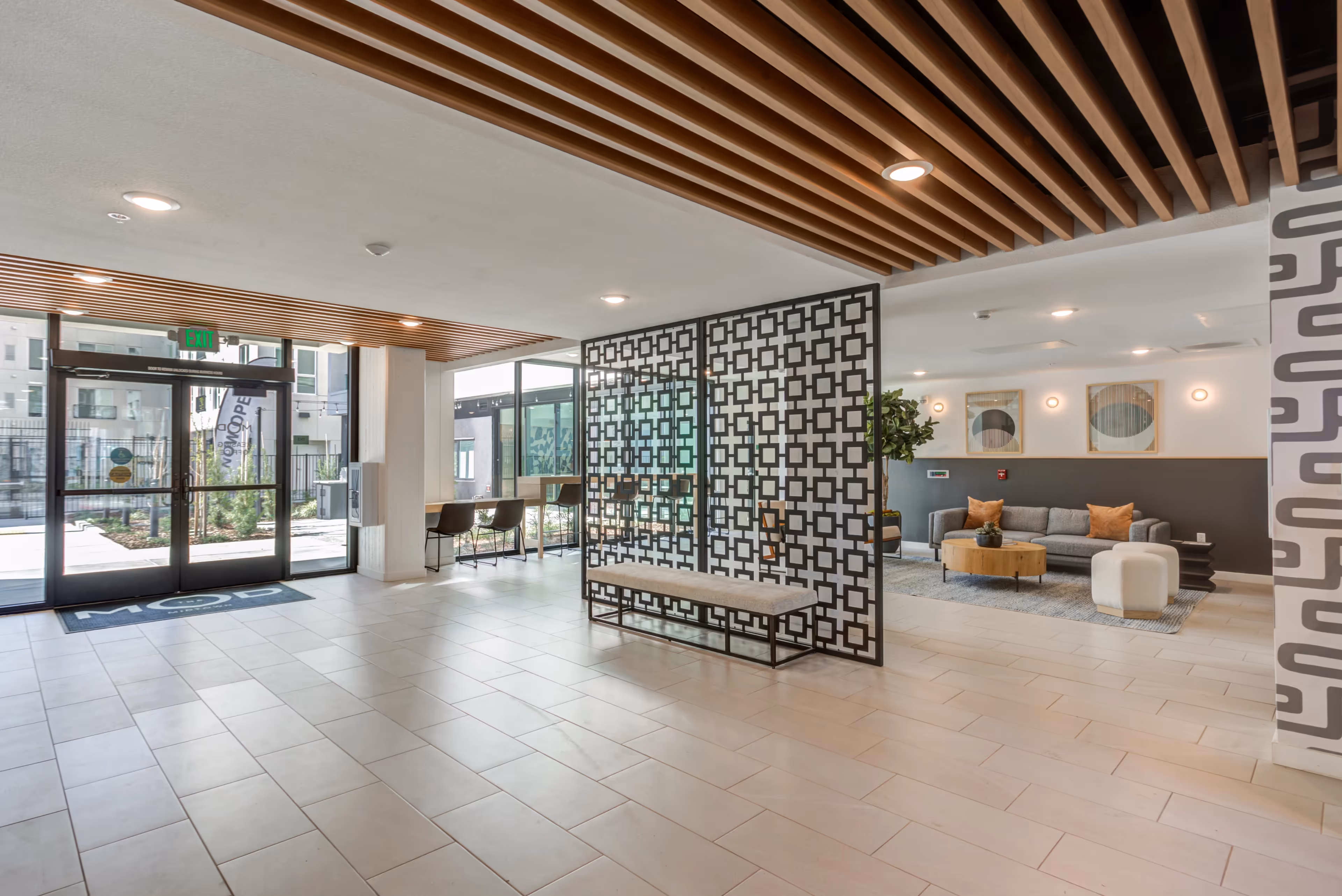 Clubhouse room with Lounge seating