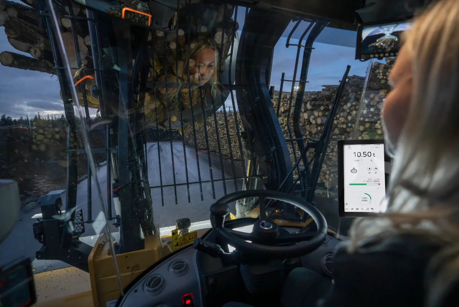 Seguridad interior y exterior en la Volvo L200 High Lift