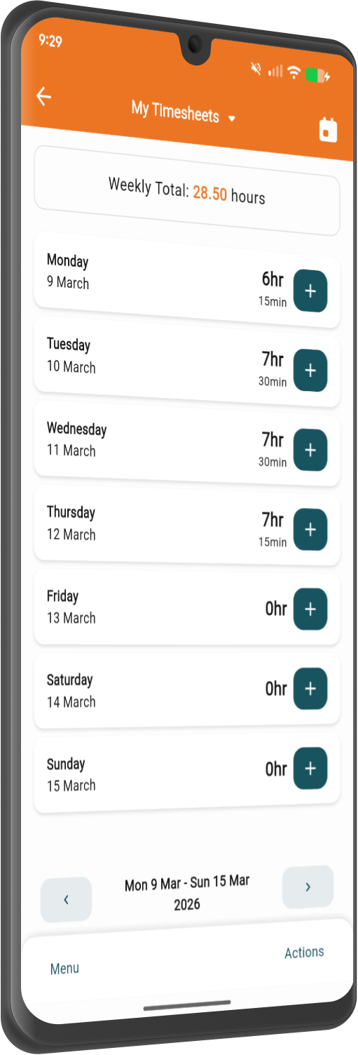 Timesheets