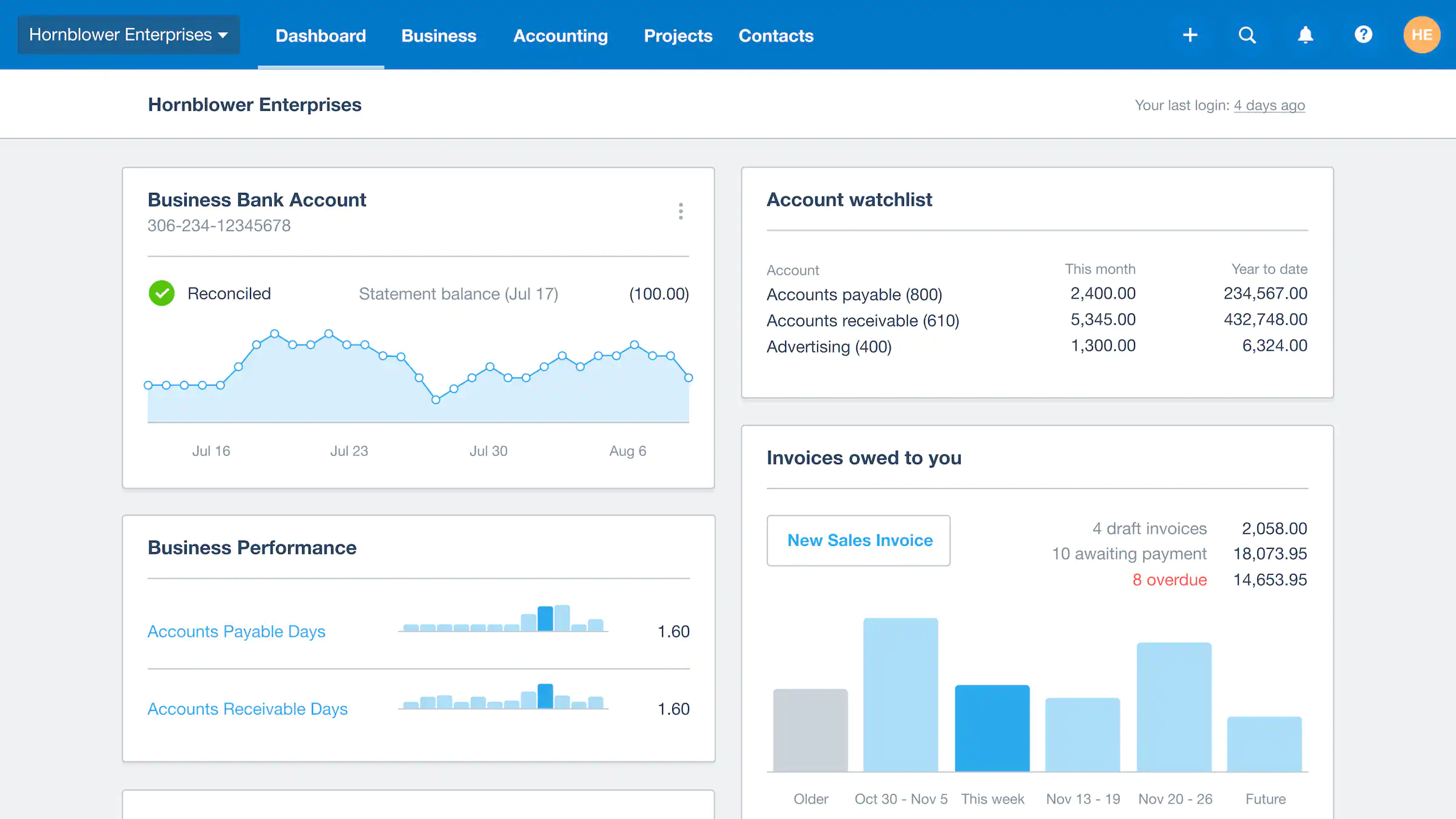Xero Screenshot