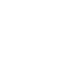 White icon of a crossed adhesive bandage with diagonal stripes.