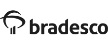 Logo Bradesco — parceiro BALM