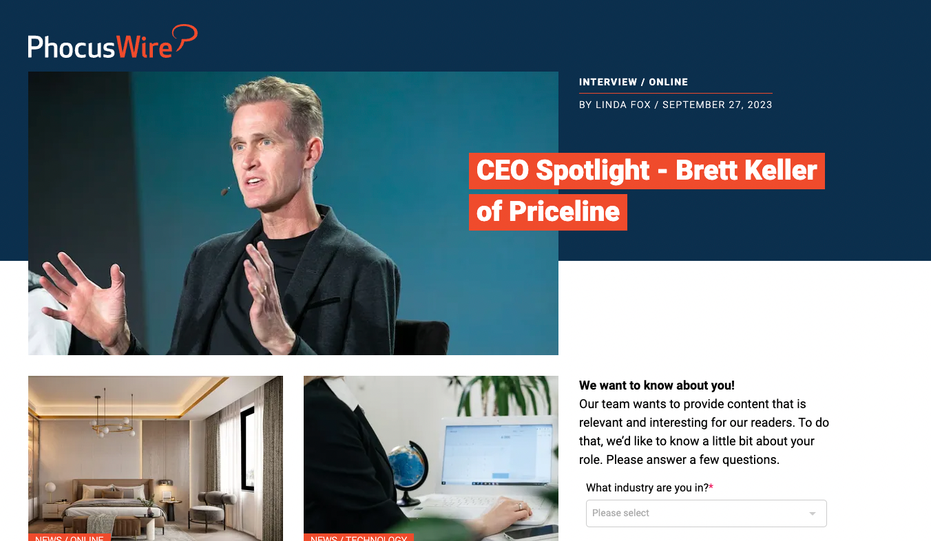 <p>PhocusWire, formerly known as Tnooz is your <strong>go-to resource for all things travel and hospitality. It provides a comprehensive overview of travel, technology, and hospitality on a global scale</strong>, with news, updates, tips, interviews, and more. If you prefer in-person interactions, Tnooz also maintains a robust event listing that includes talks, summits, and workshops.</p>