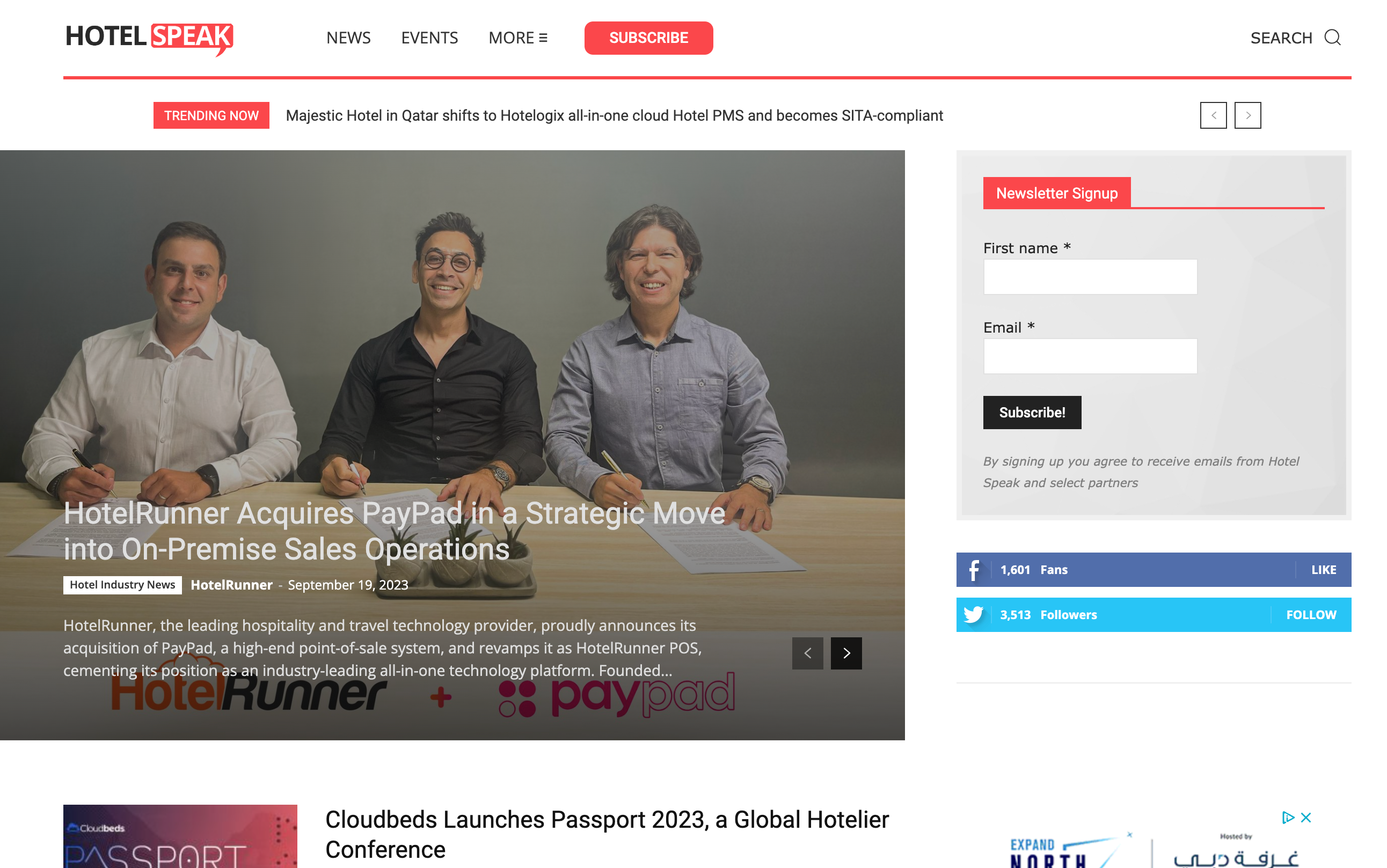 <p>Hotel Speak, curated by editor Sam Weston, is a valuable resource for <strong>hoteliers and hotel marketers seeking detailed advice</strong>. The platform features contributions from experts in the field who are willing to share their insights and secrets. You'll find in-depth guidance on a wide range of topics, including recent articles on customer experience, email marketing and so much more.</p>