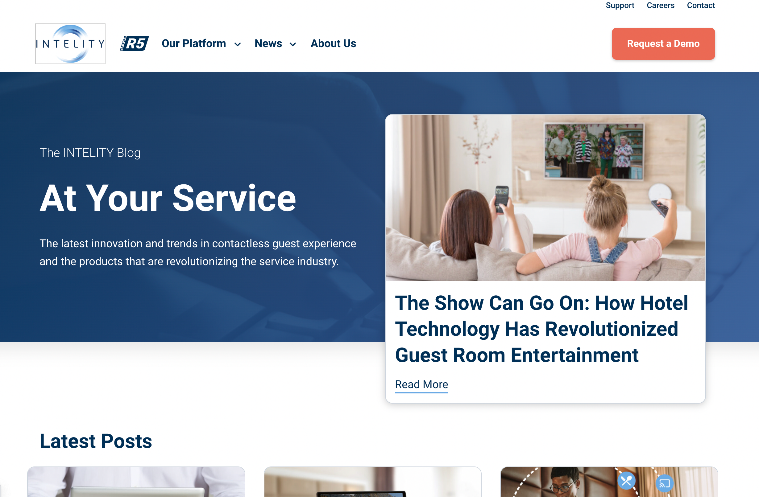 <p>Catering to industry professionals, hoteliers, and service enthusiasts, this blog is a rich source of insights and expertise in the hospitality technology landscape. <strong>It explores the dynamic intersection of technology and hospitality, offering in-depth articles on topics ranging from guest experience enhancement to smart hotel solutions </strong>for an improved operational efficiency.</p>