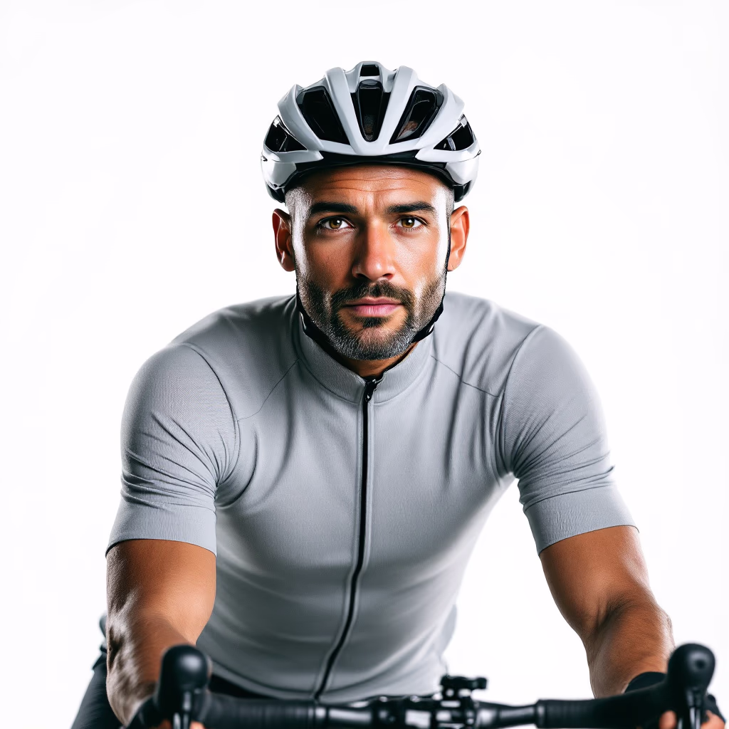 [headshot] image of customer (for a bicycle shop)