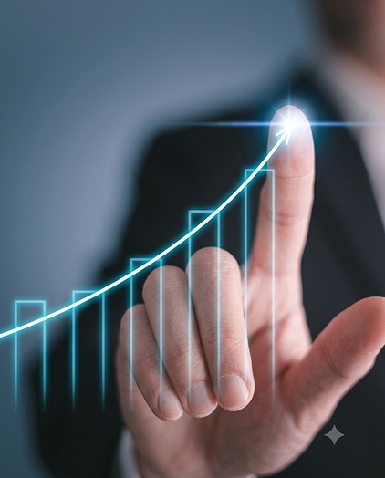 Business advisory meeting — Crestbridge Strategy corporate finance and strategic planning services