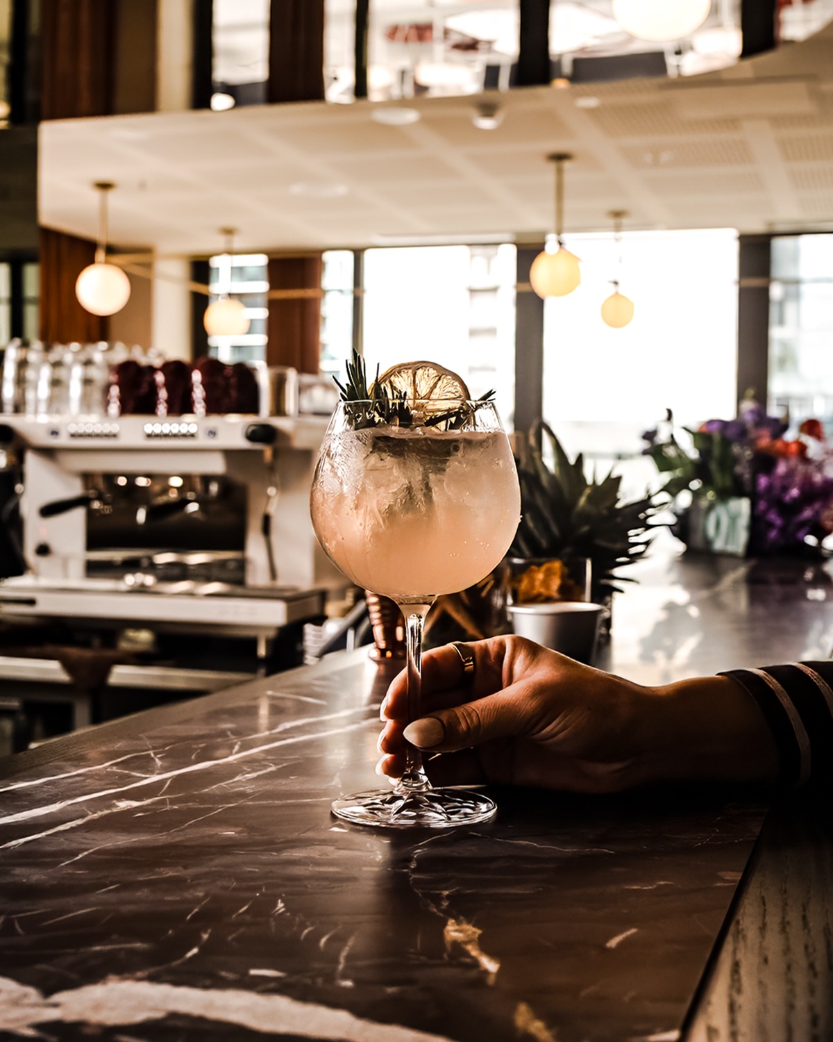 Foundry Kitchen & Bar spritz and drinks menu