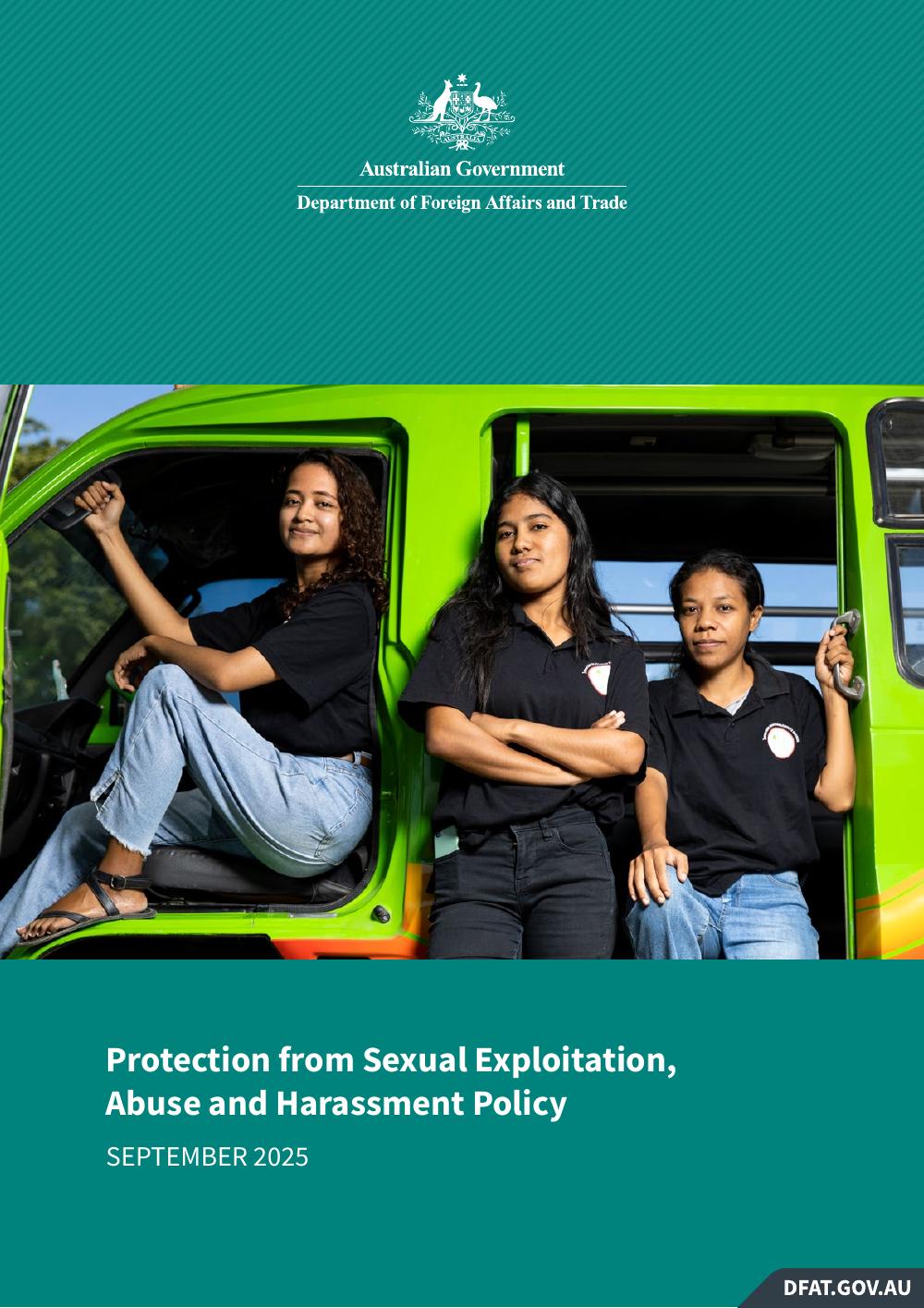 A screenshot of the cover of the document