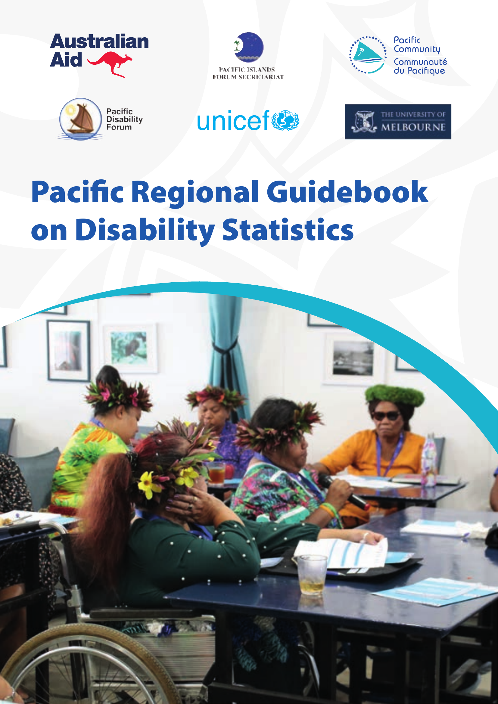 Cover of the Pacific Regional Guidebook on Disability Statistics.