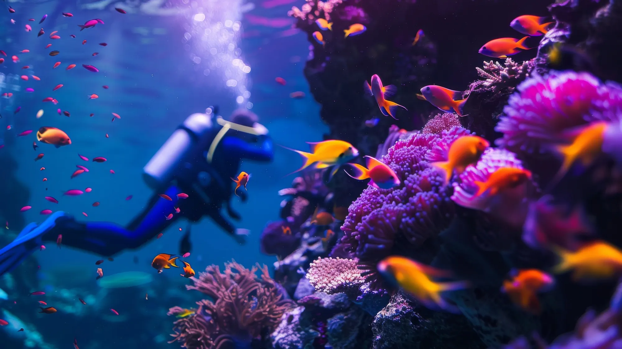 portrait scuba diver